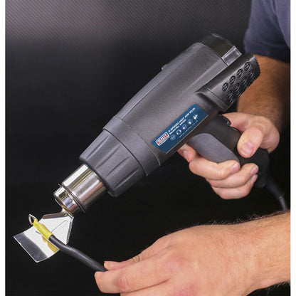 Sealey HS100 Hot Air Gun 1800W 3-Speed 50/420/650ºC Sealey