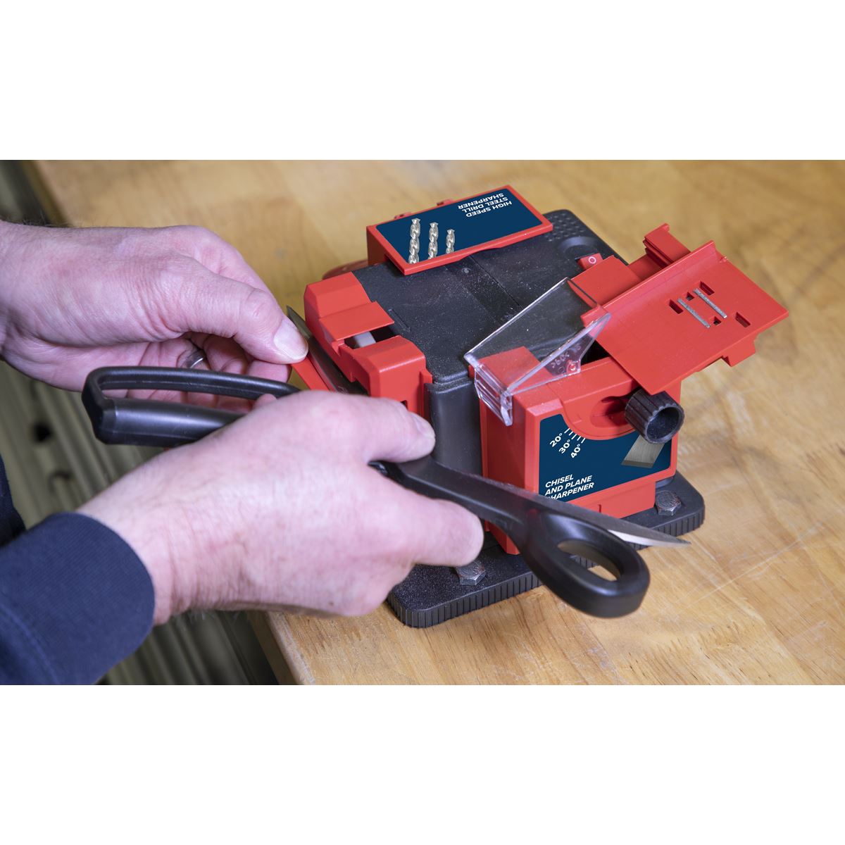 Sealey SMS2004 Multipurpose Sharpener - Bench Mounting 65W Sealey