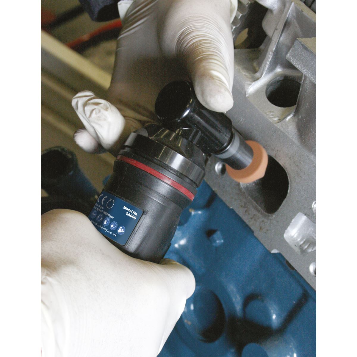 Sealey SA655 Air Die Grinder Maxi Size 90° Premier Sealey