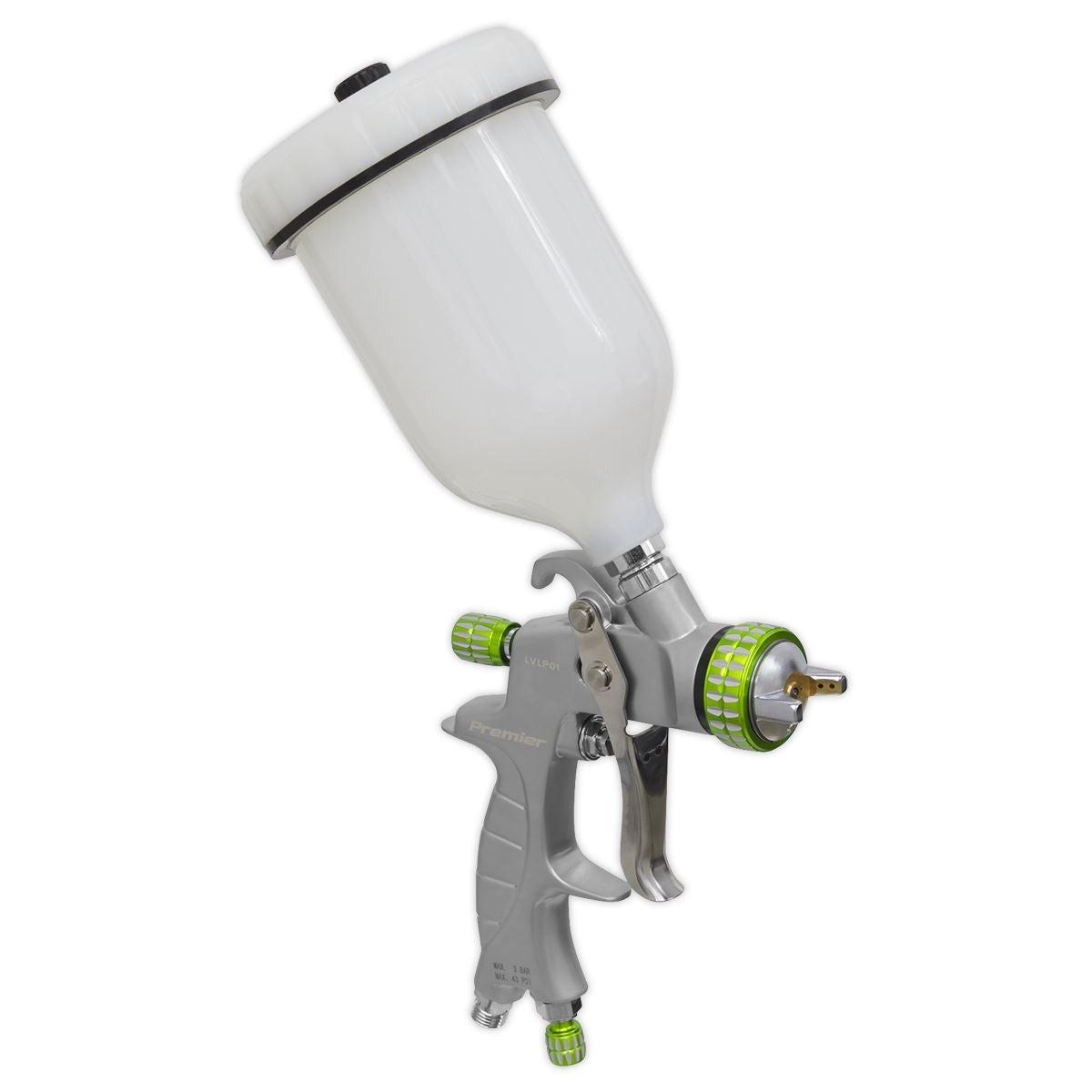 Sealey LVLP01 LVLP Gravity Feed Spray Gun - 1.4mm Set-Up Sealey