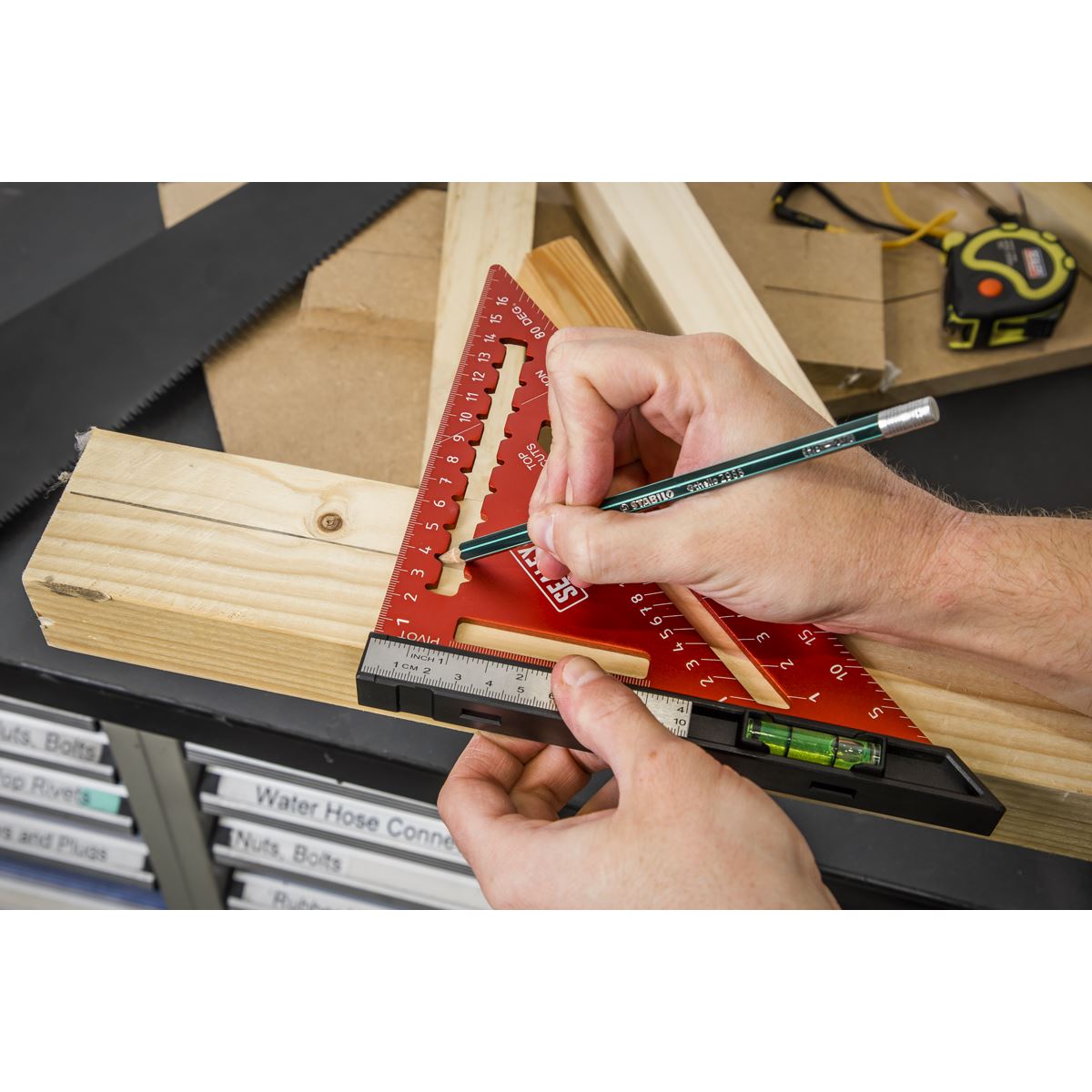 Sealey AK9008 Speed Square Metric Sealey