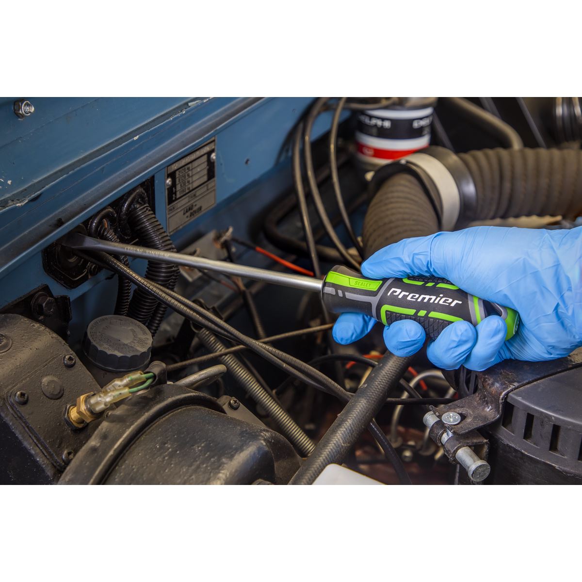 Sealey AK4370HV Screwdriver & Bit Set 33pc GripMAX® - Hi-Vis Sealey