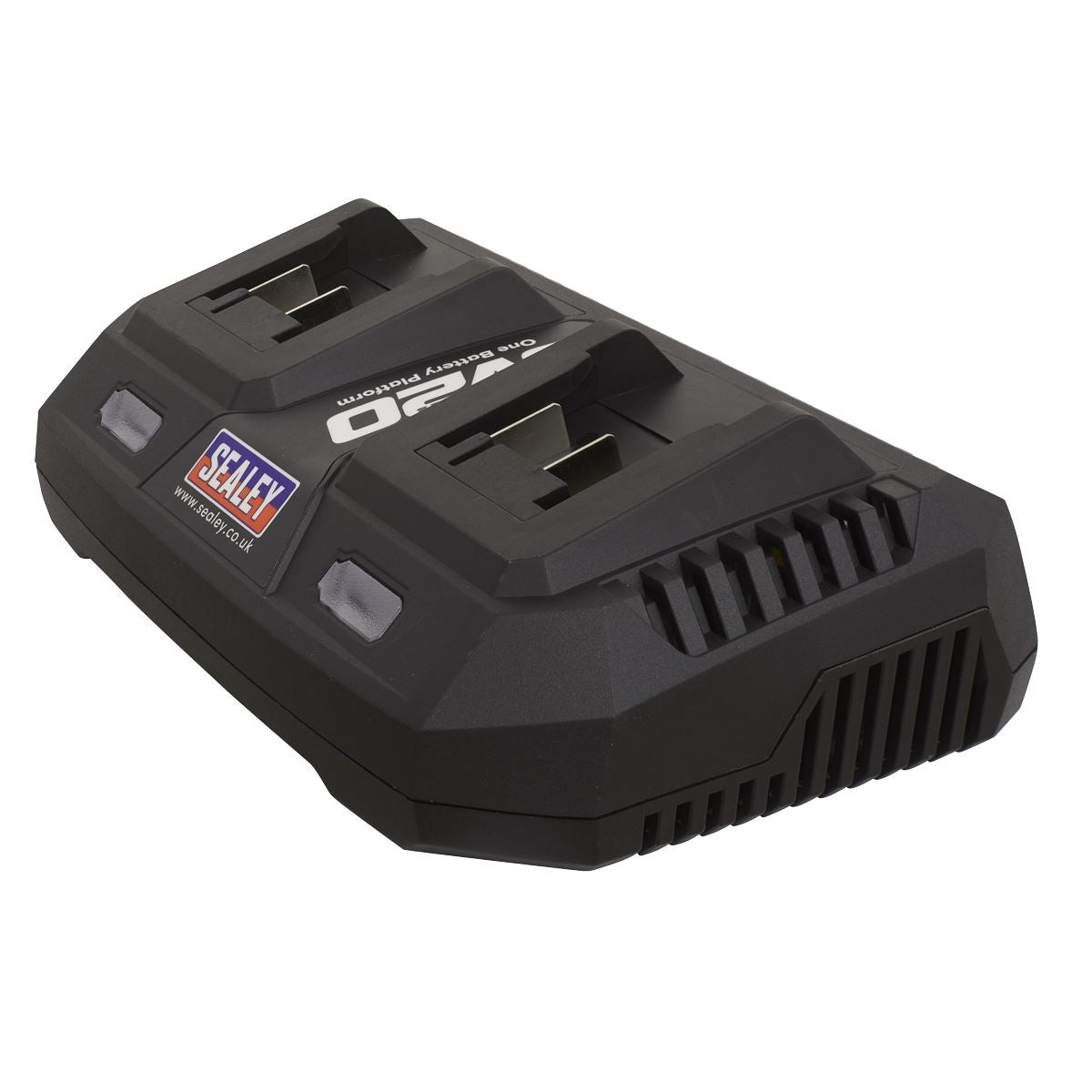 Sealey CP20VMC2 Dual Battery Charger 20V SV20 Series Lithium-ion Sealey