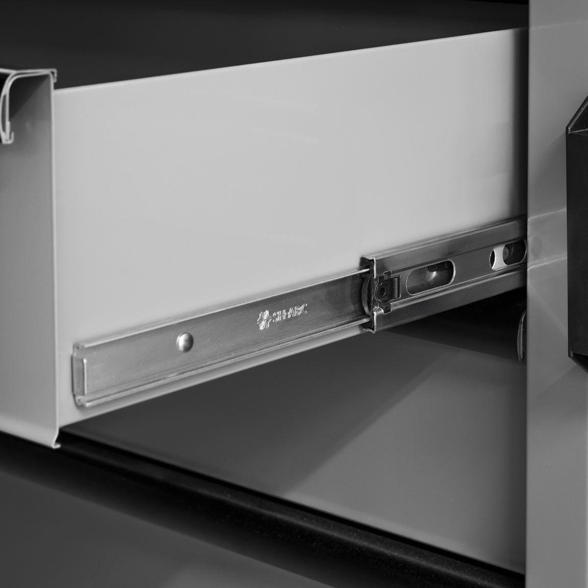 Sealey APMSBESTACK04SS Superline PRO® Black Edition Storage System with Stainless Worktop 2.04m Sealey