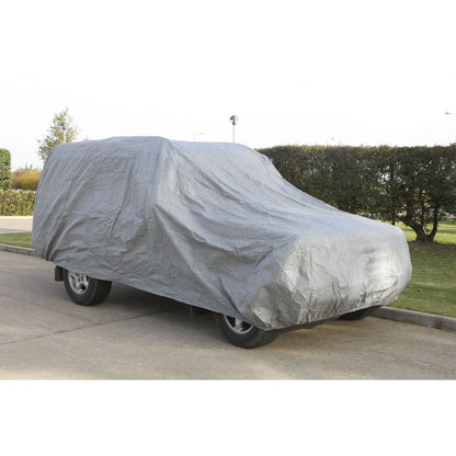 Sealey SCCXL All-Seasons Car Cover 3-Layer - Extra-Large Sealey