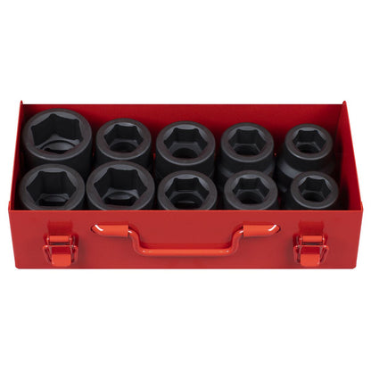 Sealey AK688 Impact Socket Set 10pc 1"Sq Drive Metric/Imperial Sealey