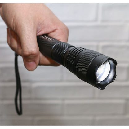 Sealey LED449 Aluminium Torch 10W SMD LED Adjustable Focus Rechargeable Sealey
