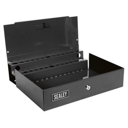 Sealey APLHTB Side Cabinet for Long Handle Tools - Black Sealey