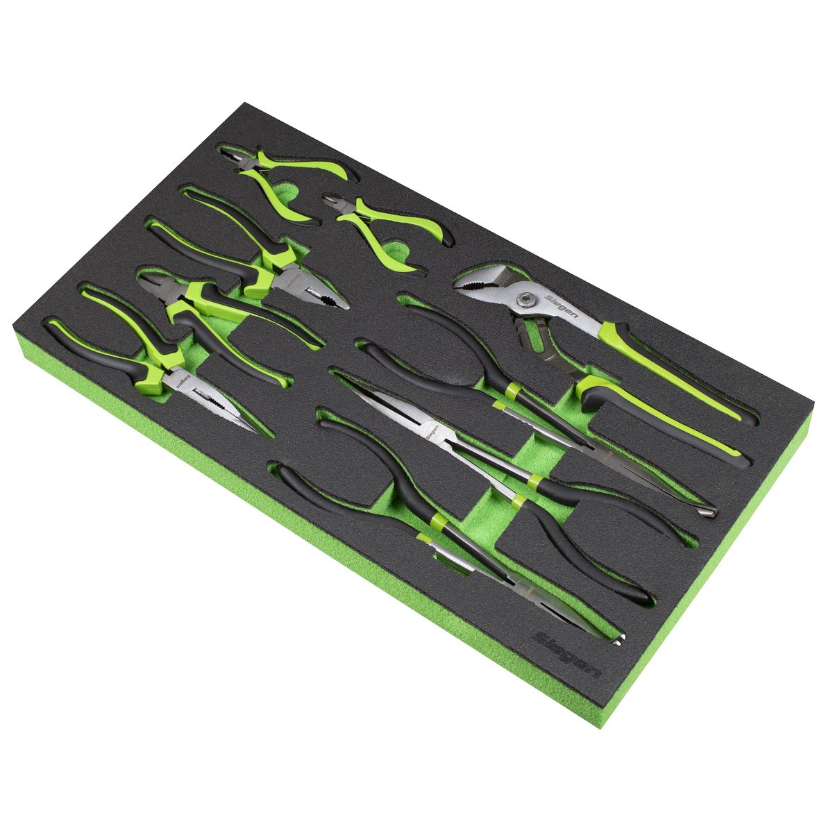 Siegen S01277 Tool Tray with Pliers Set 9pc Siegen
