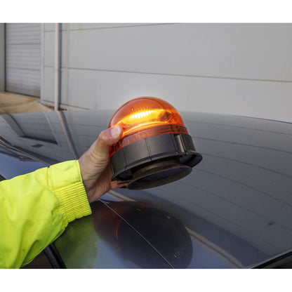 Sealey WB954LED Warning Beacon 20W SMD LED 12/24V Magnetic Base Sealey
