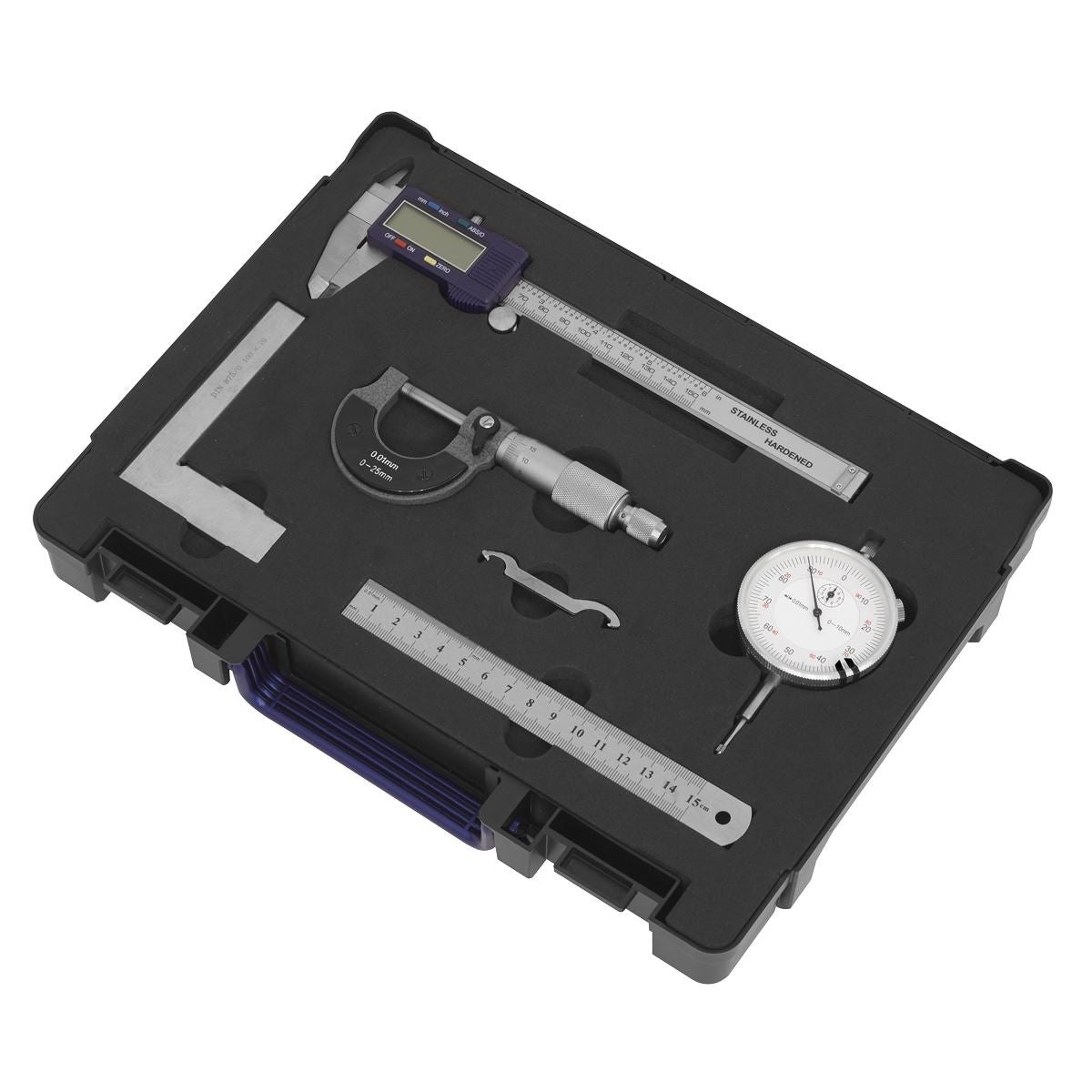 Sealey AK96SET Measuring Tool Set 5pc Sealey