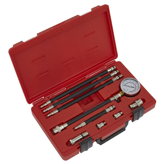 Sealey VSE206 Petrol Compression Test Kit 10pc Sealey