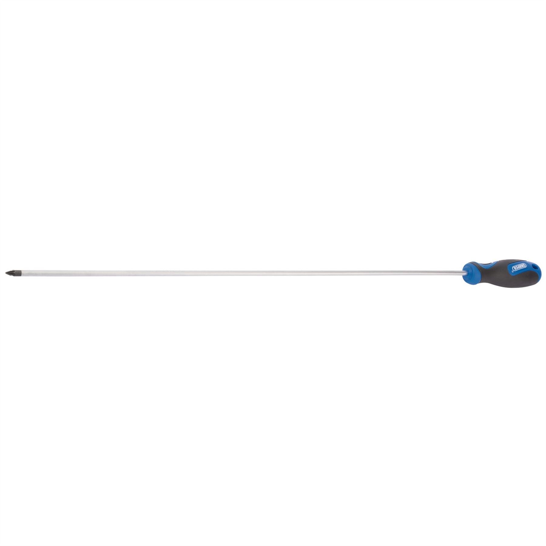 Draper 53487 Extra Long Reach Soft Grip PZ Type Screwdriver No.1 x 450mm Draper