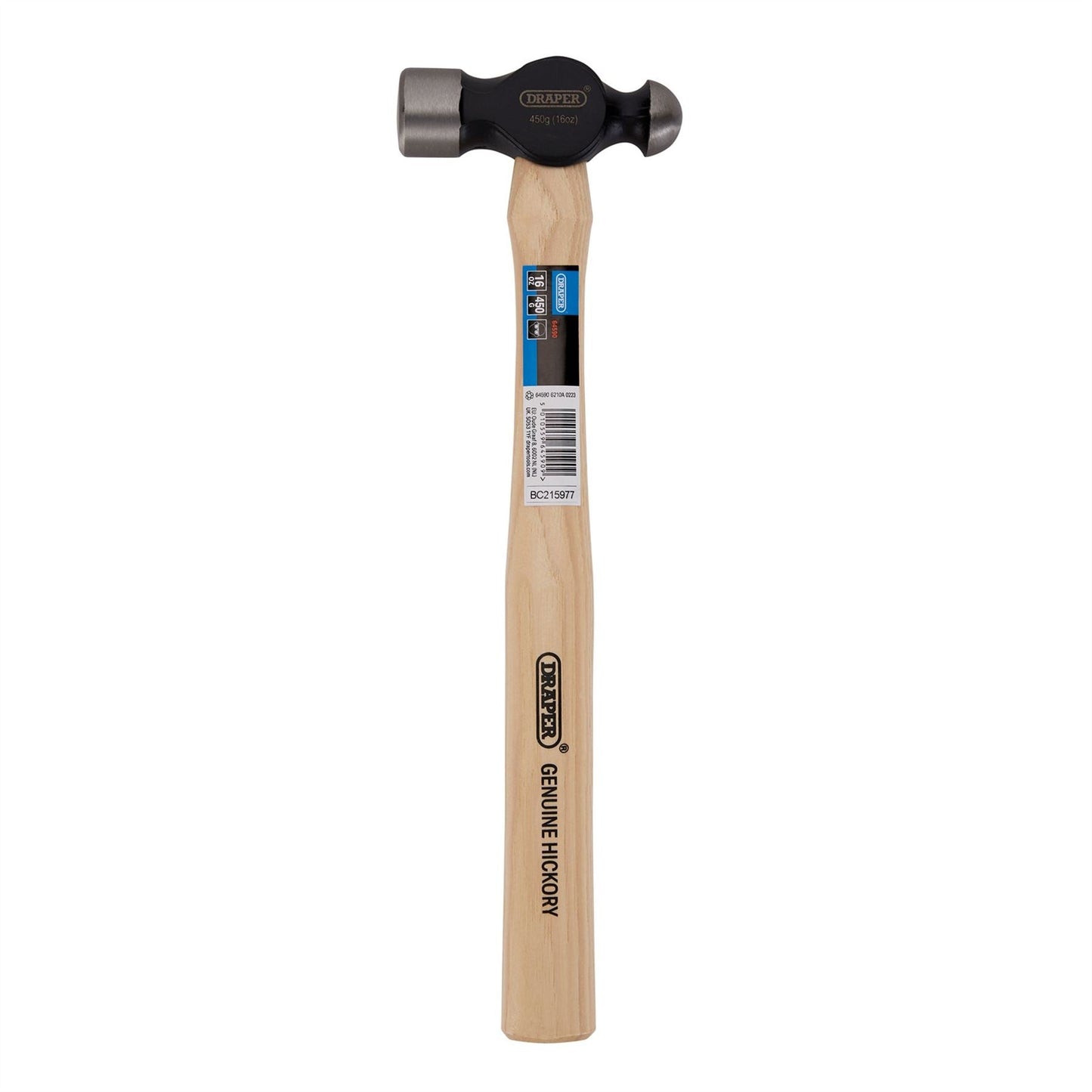 Draper 64590 General Purpose Ball Pein Hammer 450g/16oz Draper