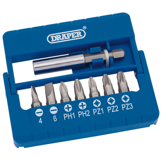 Draper 82391 Screwdriver and Magnetic Bit Set 8 Piece Draper
