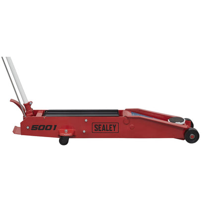 Sealey 5001 Premier Long Reach Trolley Jack 5 Tonne Sealey
