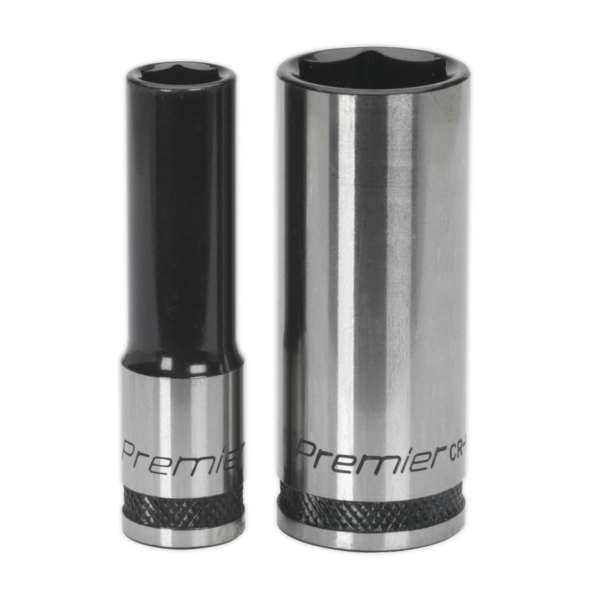 Sealey AK7971 Socket Set 34pc 3/8"Sq Drive WallDrive® Metric Premier Black Sealey