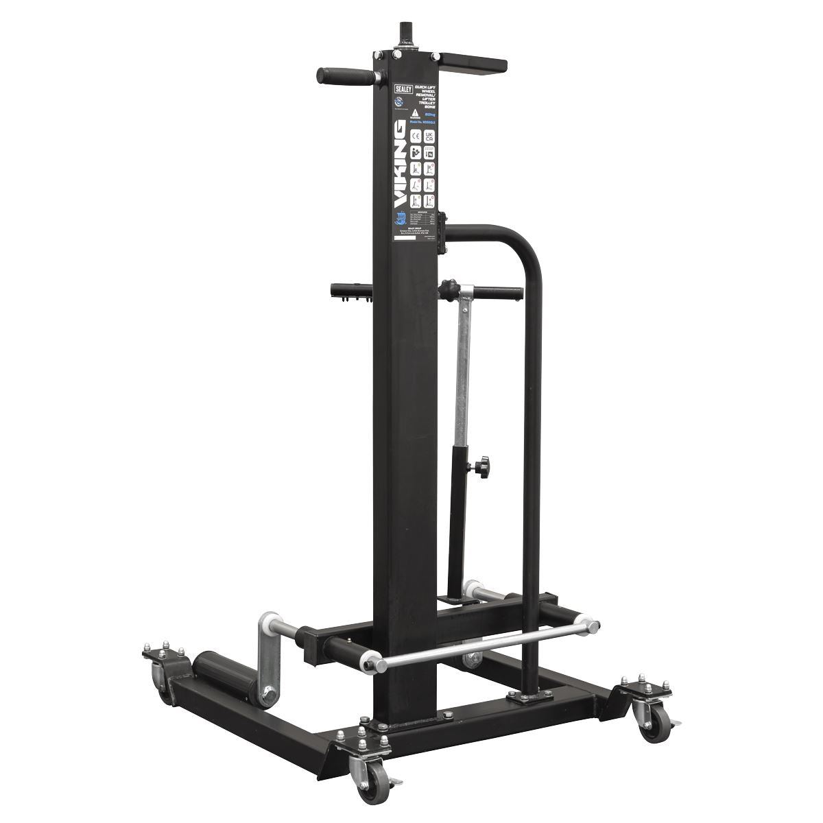 Sealey WD50QLS Viking Quick Lift Wheel Removal/Lifter Trolley 50kg Capacity Sealey