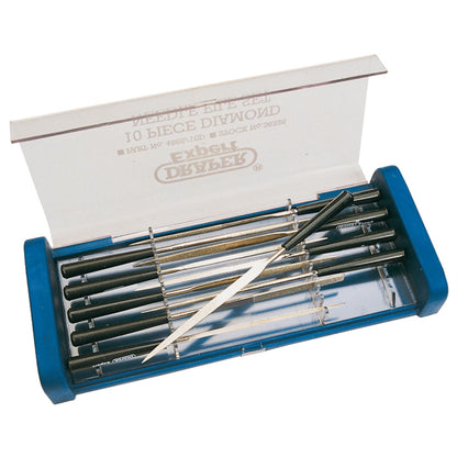 Draper 36326 Diamond Needle File Set 140mm 10 Piece Draper