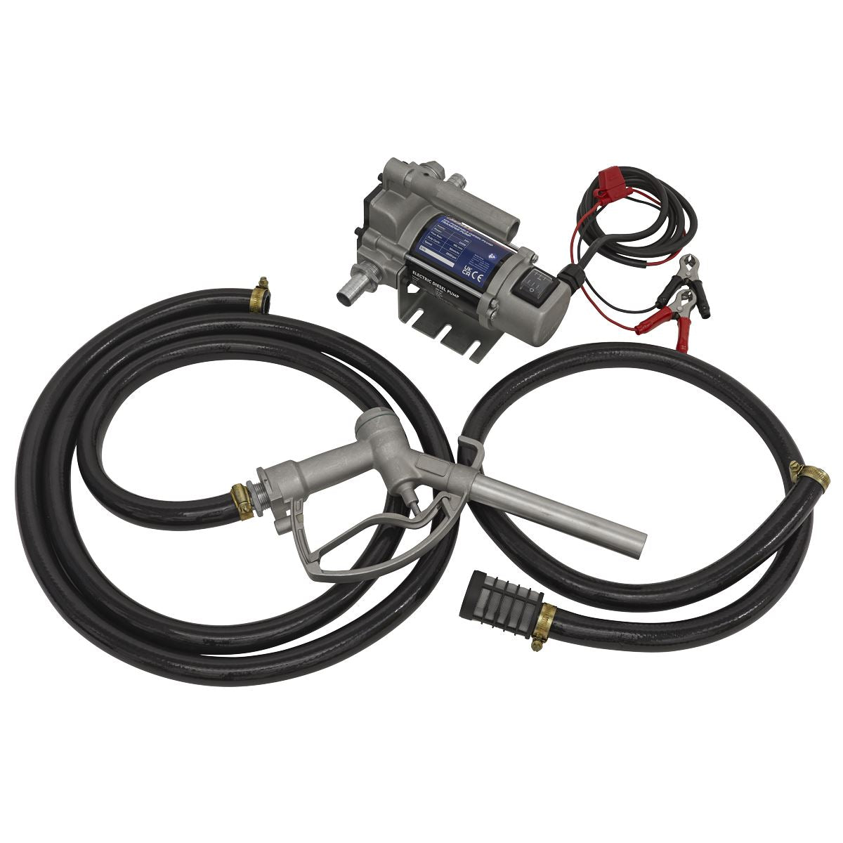 Sealey TP9624 Diesel/Fluid Transfer Pump Portable 24V Sealey