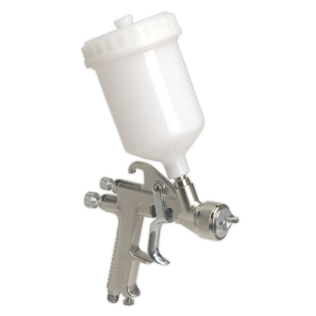 Sealey SSG5 Spray Gun Gravity Feed - 2mm Set-Up Sealey
