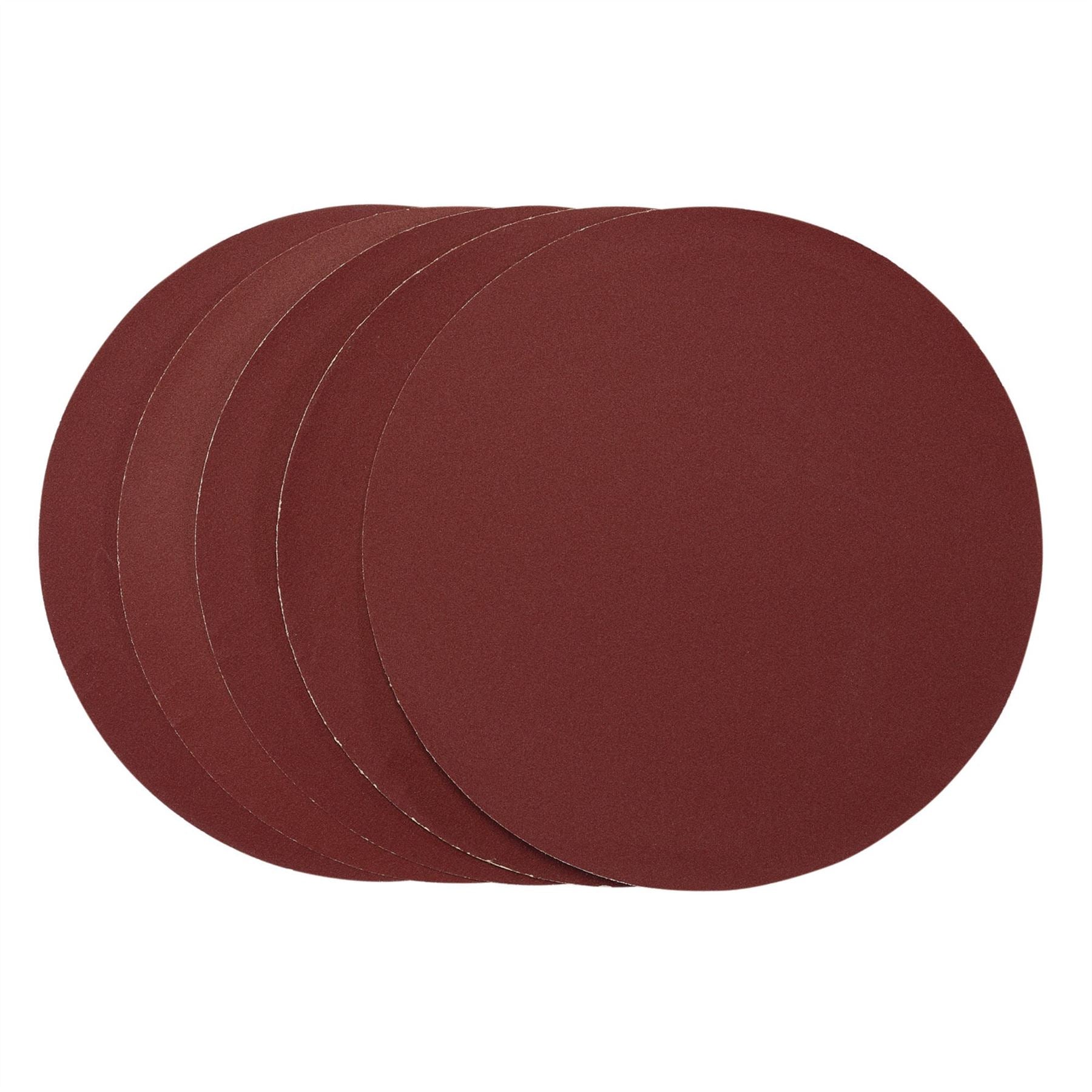 Draper 63045 Sanding Discs 200mm PSA 240 Grit Pack of 5 Draper