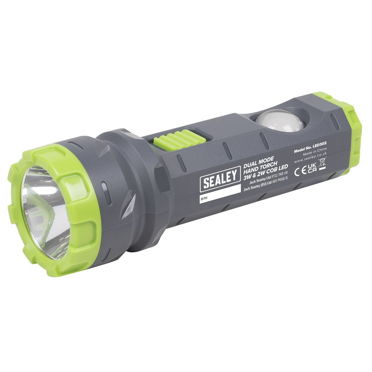 Sealey LED302 Dual Mode Hand Torch Spotlight / Floodlight Sealey