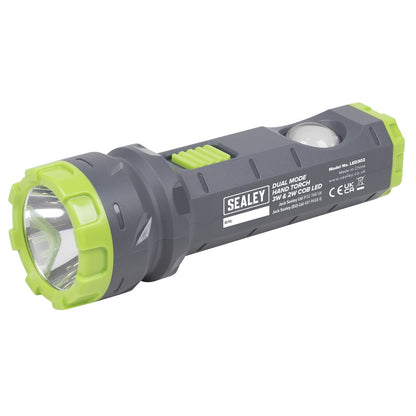 Sealey LED302 Dual Mode Hand Torch Spotlight / Floodlight Sealey