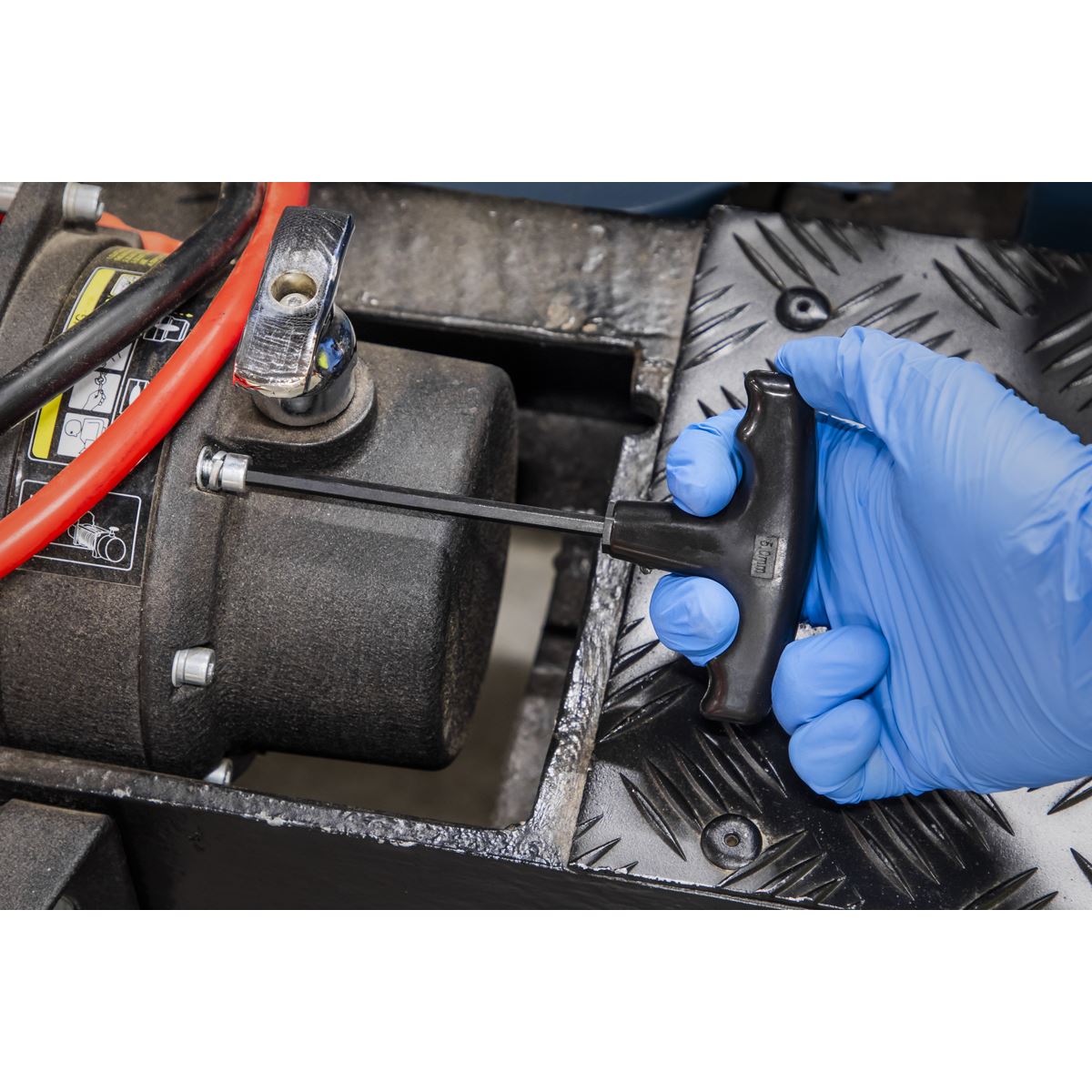 Siegen S0466 Hex Key Set 10pc T-Handle - Metric Siegen