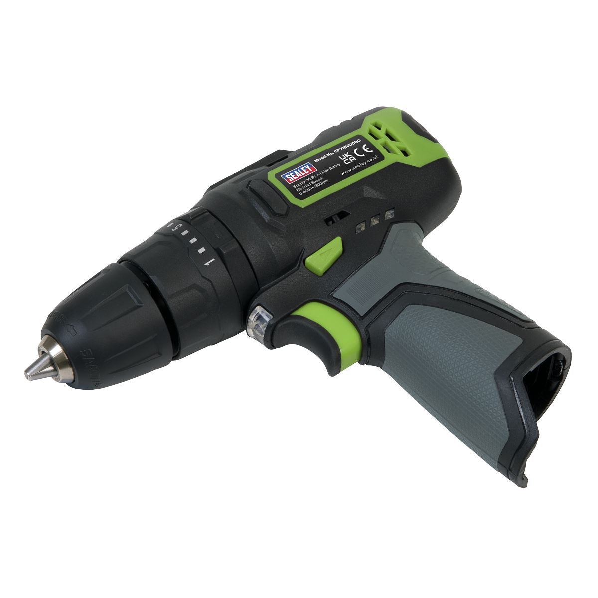 Sealey CP108VDD Cordless Combi Drill Ø10mm 10.8V SV10.8 Series Sealey