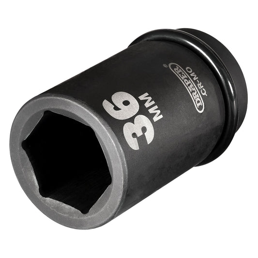 Draper 05150 Expert HI-TORQ® 6 Point Deep Impact Socket 1" Sq. Dr. 36mm Draper