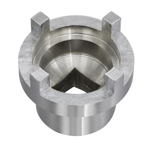 Sealey SMC21 Motorcycle Swingarm Locknut Socket 4-Pin 42mm Sealey