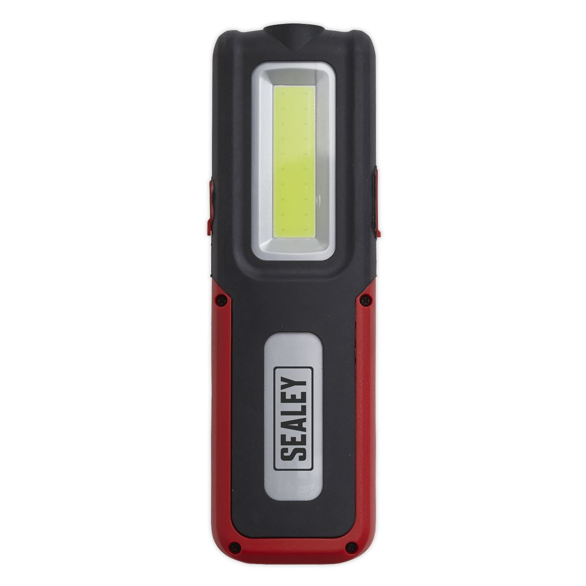 Sealey LED318R Rechargeable Inspection Light 5W COB & 3W SMD LED with Power Bank - Red Sealey