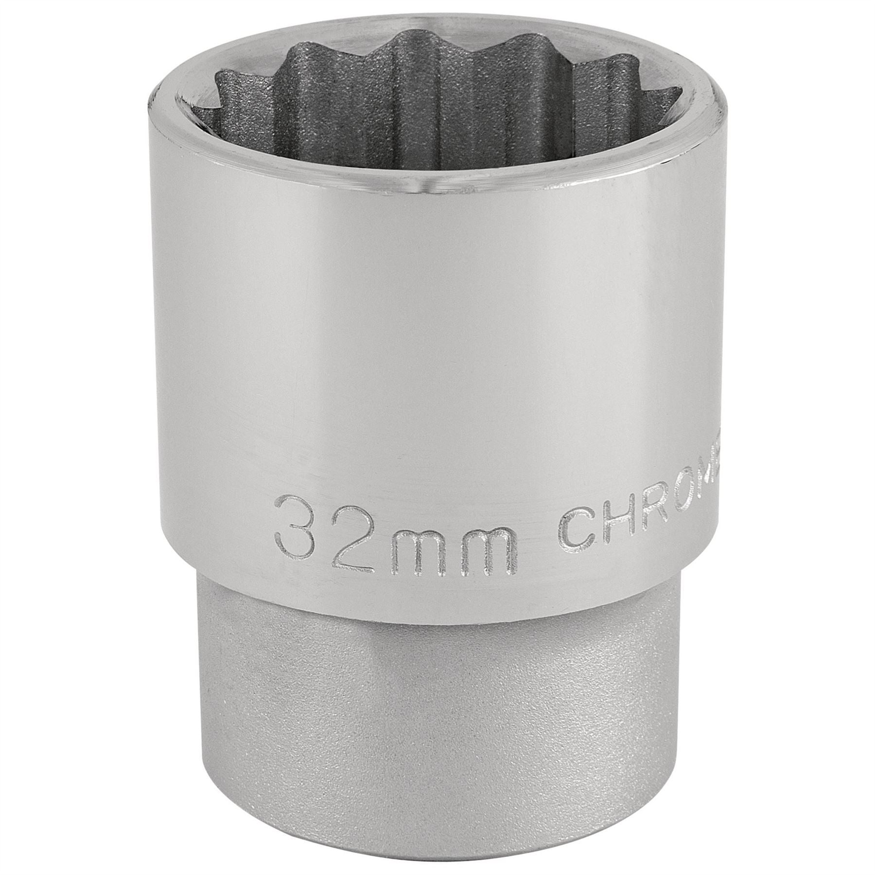 Draper 16699 12 Point Socket 3/4" Sq. Dr. 32mm Draper