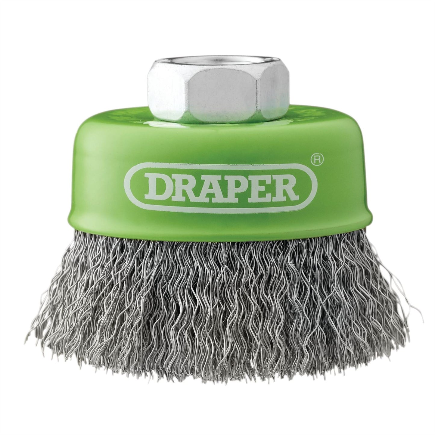 Draper 08051 Stainless-Steel Crimped Wire Cup Brush 65mm M14 Draper