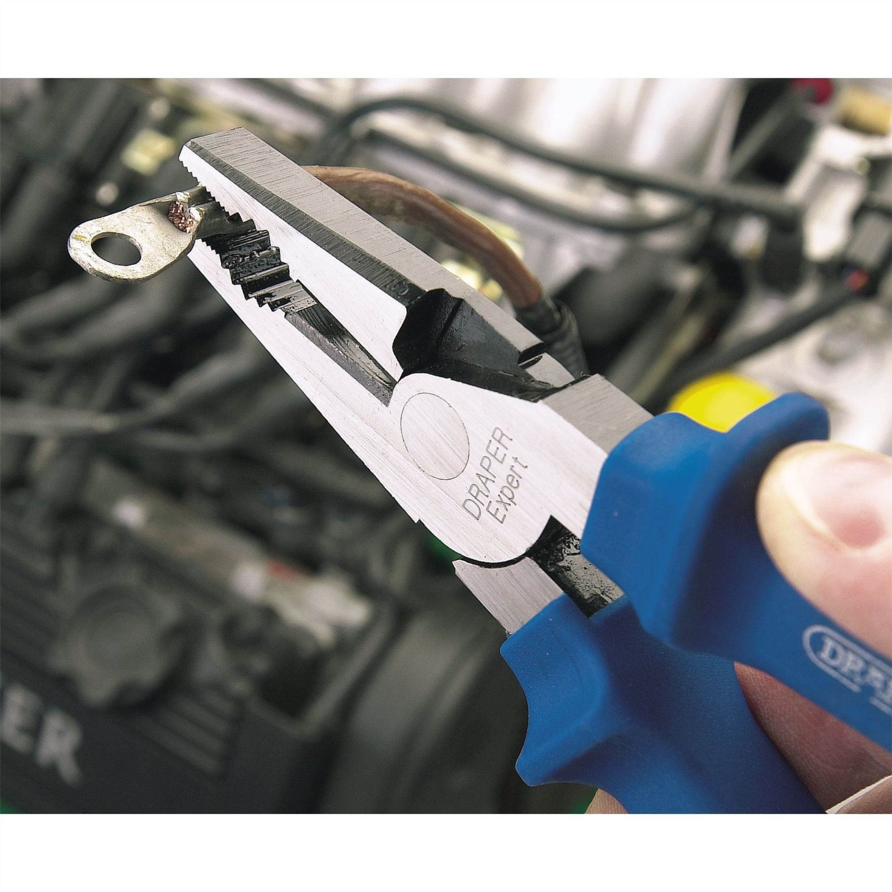 Draper 68886 Heavy Duty Soft Grip High Leverage Combination Pliers 200mm Draper