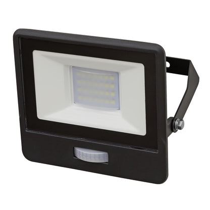 Sealey LED112PIR Extra-Slim Floodlight with PIR Sensor 20W SMD LED Sealey