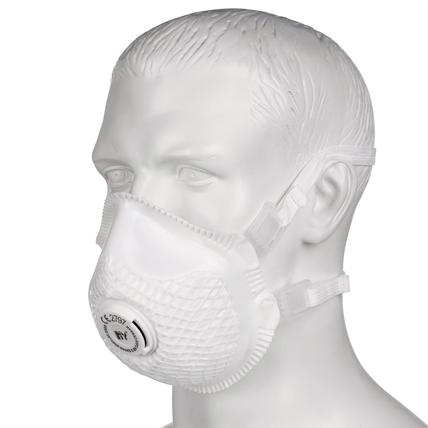 Draper 82489 FFP3 NR Moulded Dust Masks Pack of 2 Draper