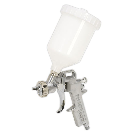 Sealey SSG501 Spray Gun Gravity Feed 2.2mm Set-Up Sealey