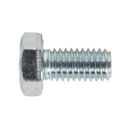 Sealey SS612 HT Setscrew M6 x 12mm 8.8 Zinc Pack of 50 Sealey