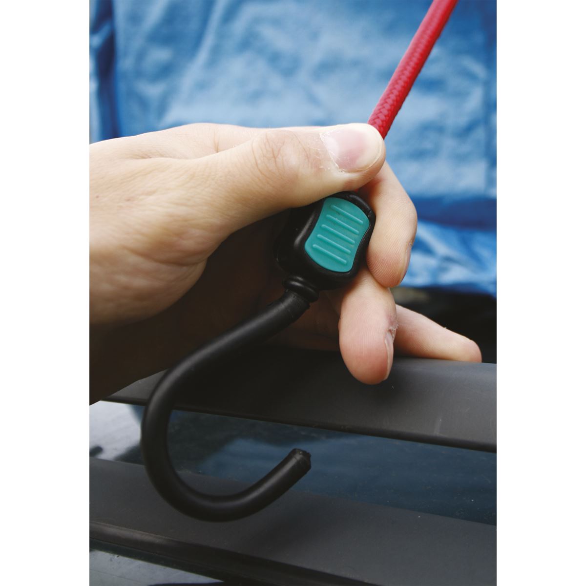 Sealey BCS22 Bungee Cord Set 2pc 760mm Sealey