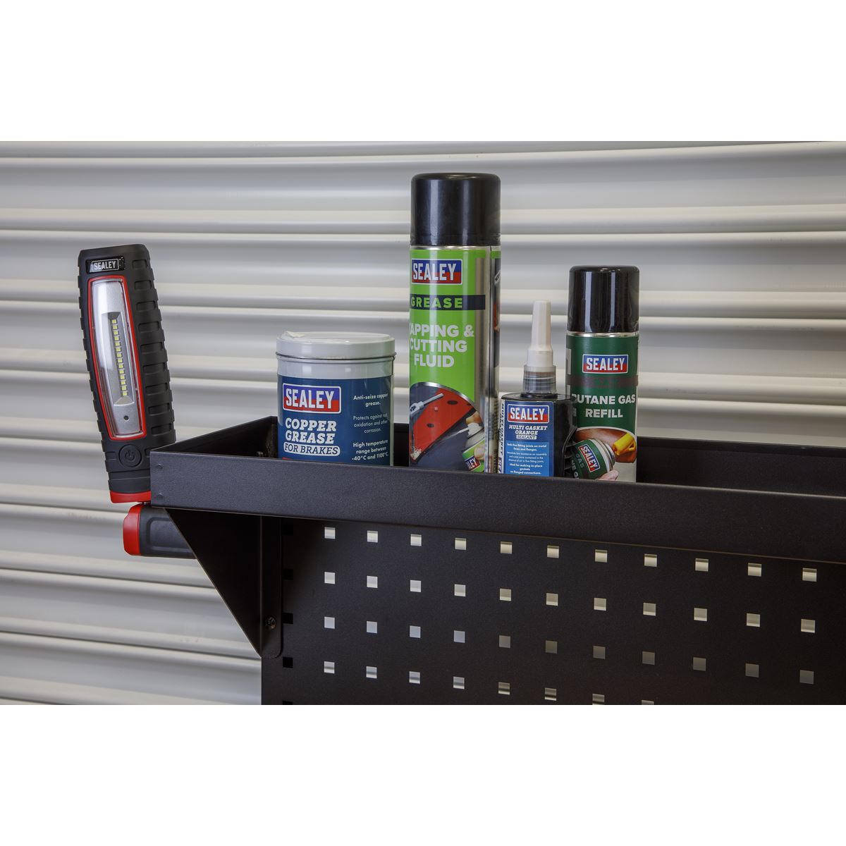 Sealey AP6310 Mobile Workstation 10 Drawer with Backboard Sealey