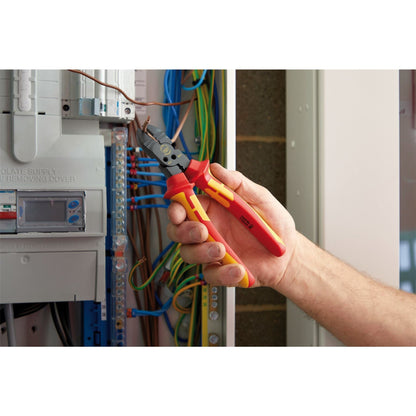 Draper 13660 XP1000® VDE 4-in-1 Combination Cutter 180mm Draper