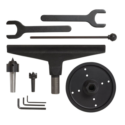 Draper 60990 Variable Speed Wood Lathe with Digital Display 750W Draper