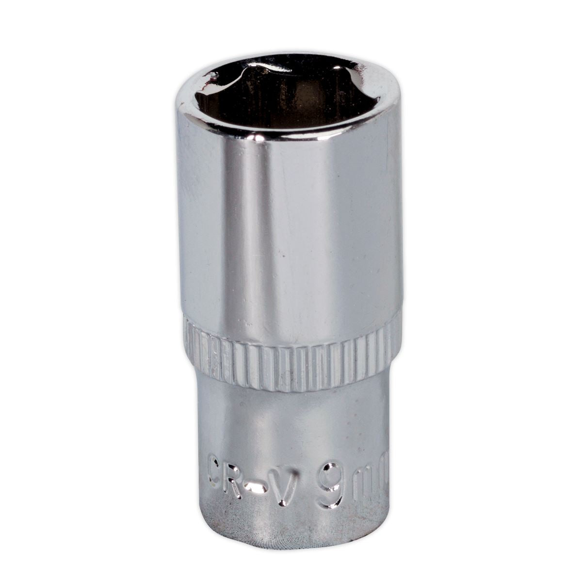 Sealey SP1409 WallDrive® Socket 9mm 1/4"Sq Drive Fully Polished Sealey