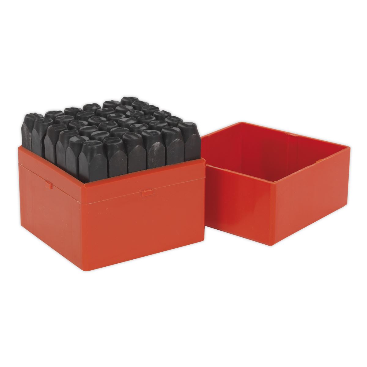 Sealey AK8298 Letter & Number Punch Set 36pc 10mm Sealey