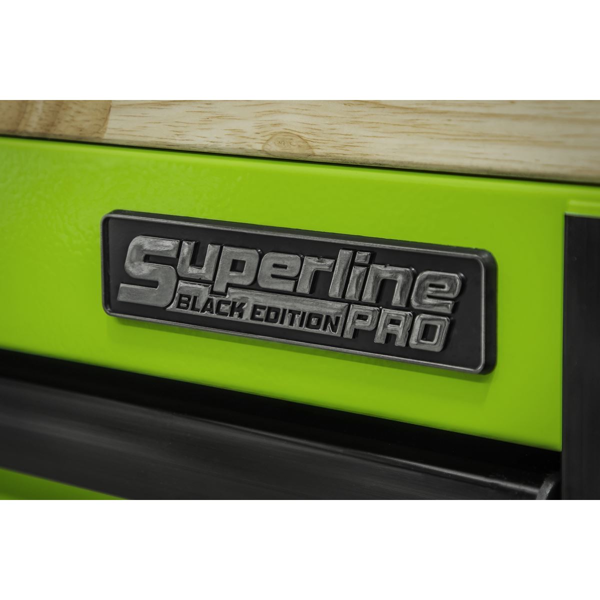 Sealey AP6115BE 15 Drawer Mobile Trolley with Wooden Worktop 1549mm Sealey