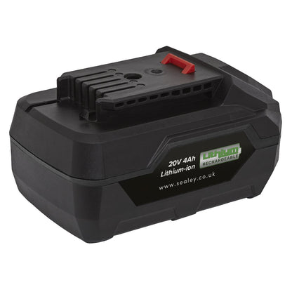 Sealey CP20VBP4 Power Tool Battery 20V 4Ah SV20 Series Lithium-ion Sealey