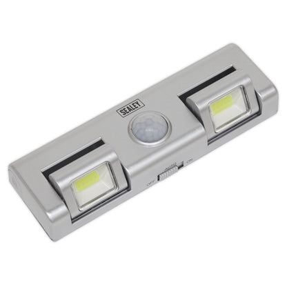 Sealey GL93 Auto Light 1W COB LED with PIR Sensor 3 x AA Cell Sealey
