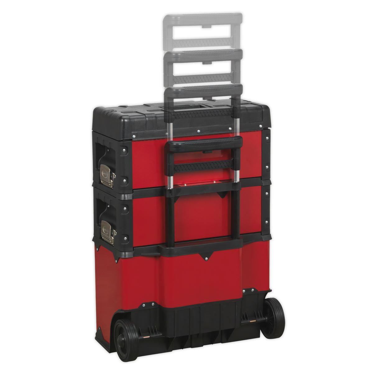Sealey AP548 Mobile Steel/Composite Toolbox - 3 Compartment Sealey